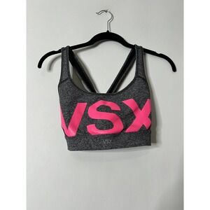 Victoria Secret Sport VSX Women Size XS Gray The Player Crossback Sports Bra